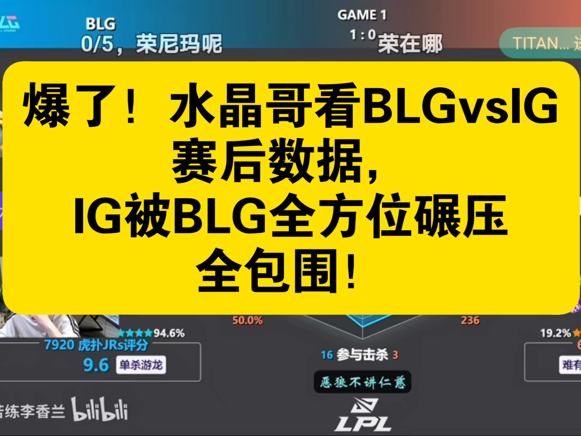 安博体育平台-包含BLG3-0IG：掌握节奏全面碾压，BLG手感火热完成横扫50亮917回复英雄联盟的词条